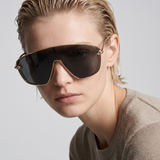 Bottega Veneta Knot shield sunglasses