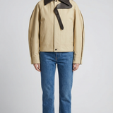 Bottega Veneta Intrecciato leather-trimmed blouson