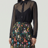 Gucci Silk stretch chiffon shirt