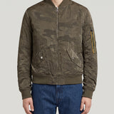 Fendi Camouflage-jacquard bomber jacket