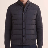 Moncler Knit and down-filled nylon cardigan