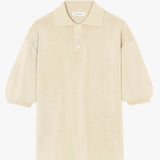The Frankie Shop Nola knit polo top