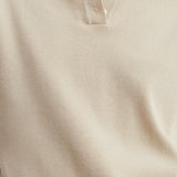 The Frankie Shop Nola knit polo top