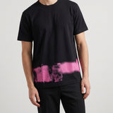 Comme des Garçons Black Spray-print T-shirt