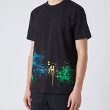 Comme des Garçons Shirt Paint-splatter T-shirt