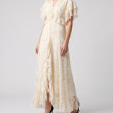 Chloé Ruffled lace maxi dress