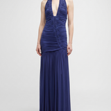 Christopher Esber Orion gathered jersey long gown