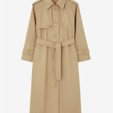 The Frankie Shop Riva cotton trench coat