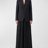 Maison Margiela Collarless wool blazer