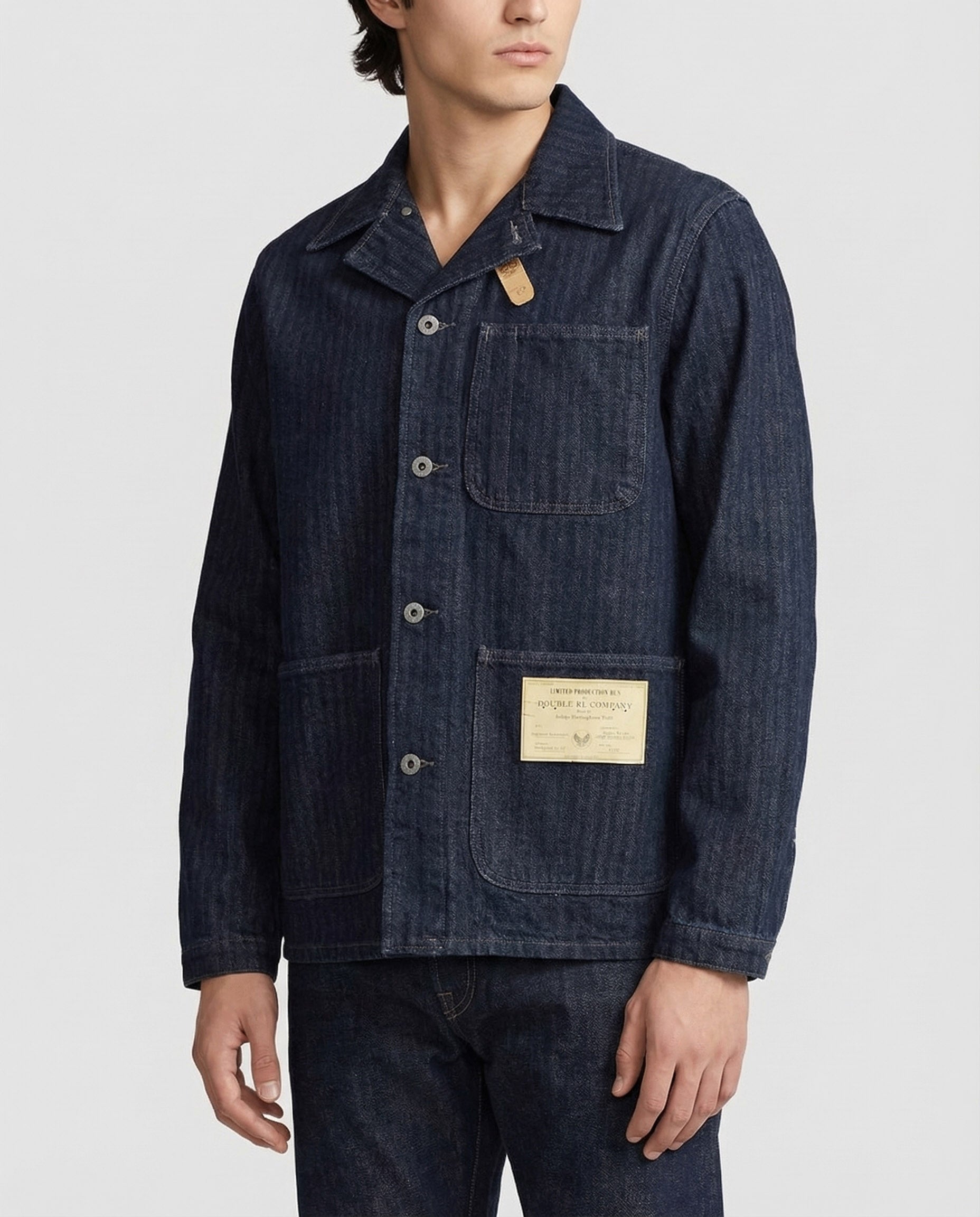 Rrl Indigo herringbone shirt – Luisa World
