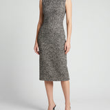 Dolce & Gabbana Sleeveless tweed midi dress
