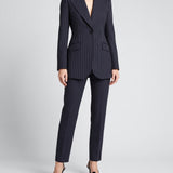 Dolce & Gabbana Pinstripe wool ankle trousers
