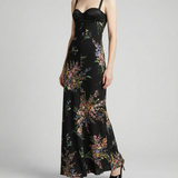 Dolce & Gabbana Flower bouquets-print long dress