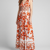 Dolce & Gabbana Majolica-print long dress