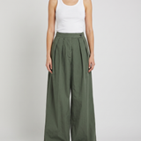 Dries Van Noten Pamplona wide-leg stretch cotton trousers