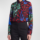 Dries Van Noten Viscose cocoon shirt