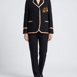 Dries Van Noten Embroidered wool blazer