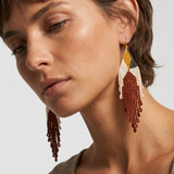 Ruru Tagua Alquimia Ancestral earrings
