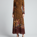 Etro Leopard-print maxi dress