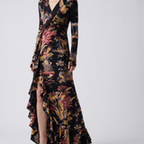 Etro Printed jersey maxi dress