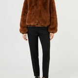 The Frankie Shop Senna faux-fur jacket