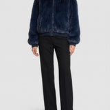 The Frankie Shop Faux-fur jacket