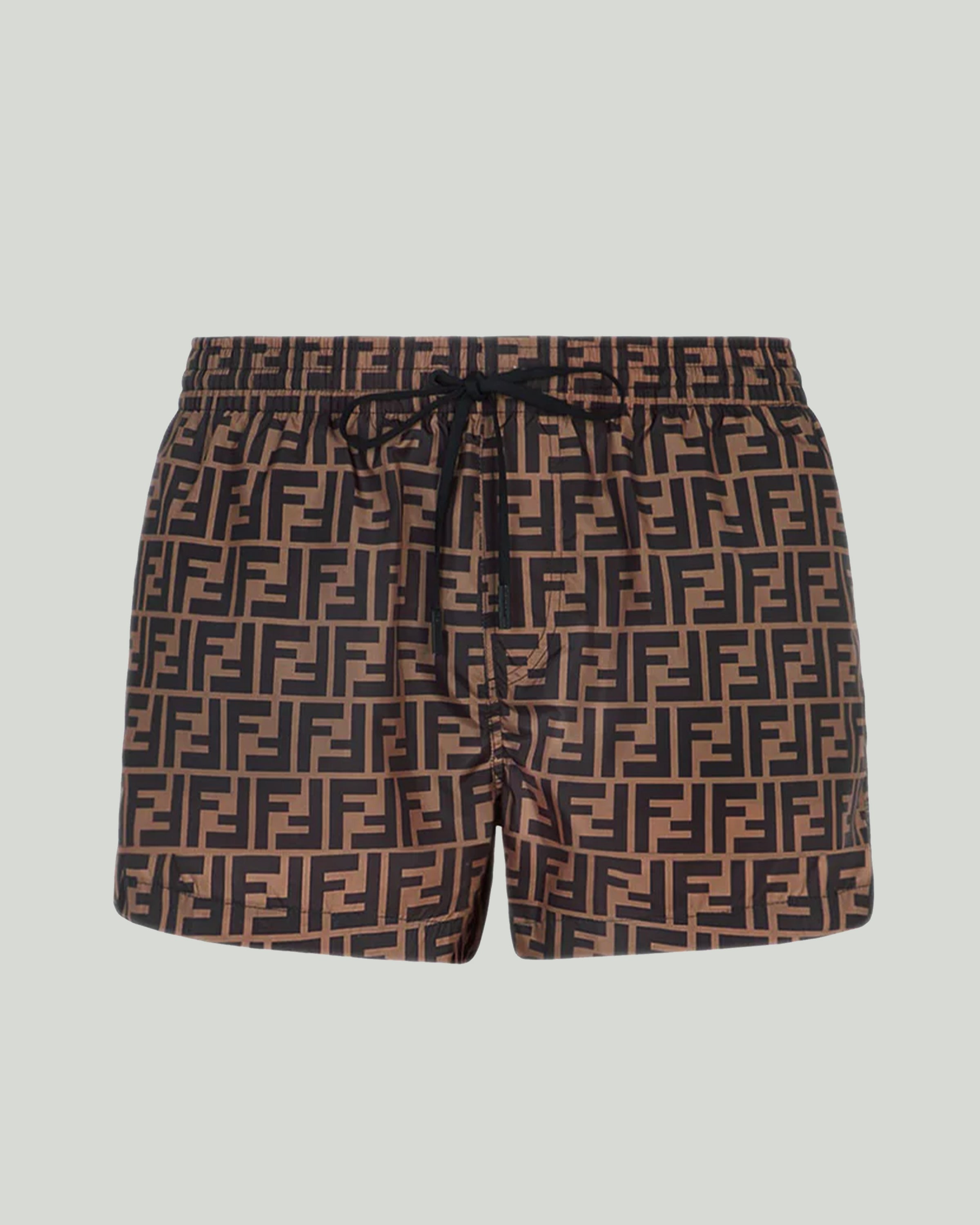 Fendi FF drawstring swim shorts – Luisa World