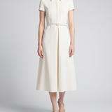Fendi Wool and silk midi dress