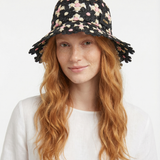 Fendi crocheted raffia bucket hat