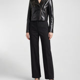 Fendi Smooth nappa leather biker jacket