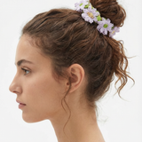 Fendi crocheted cotton hair elastic
