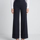 Frame The Cuffed Slim Palazzo trousers