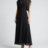 Fendi Georgette midi dress