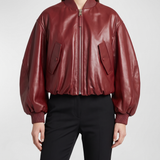 Givenchy cropped Cocoon nappa leather bomber