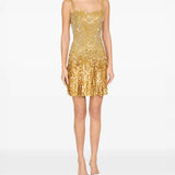 Jenny Packham Nima embellished mini dress