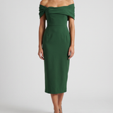 Carolina Herrera Off-the-shoulder midi dress