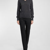 Gucci Embroidered V-neck sweater