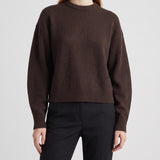 Theory Cropped cashmere sweater