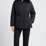 Gucci Shearling-trimmed technical cotton jacket