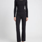 Gucci Ribbed boat neck sweater