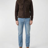 Suede shirt