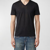 Gucci Silk-jersey V-neck T-shirt