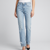 Haikure Flora high-waisted flared jeans