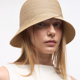 Amphora Collection Paper hat with crossed brim
