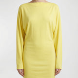 Sleeveless draped mini dress