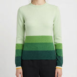 Tones cashmere crew-neck sweater