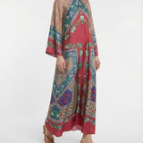 Magnifico printed maxi dress