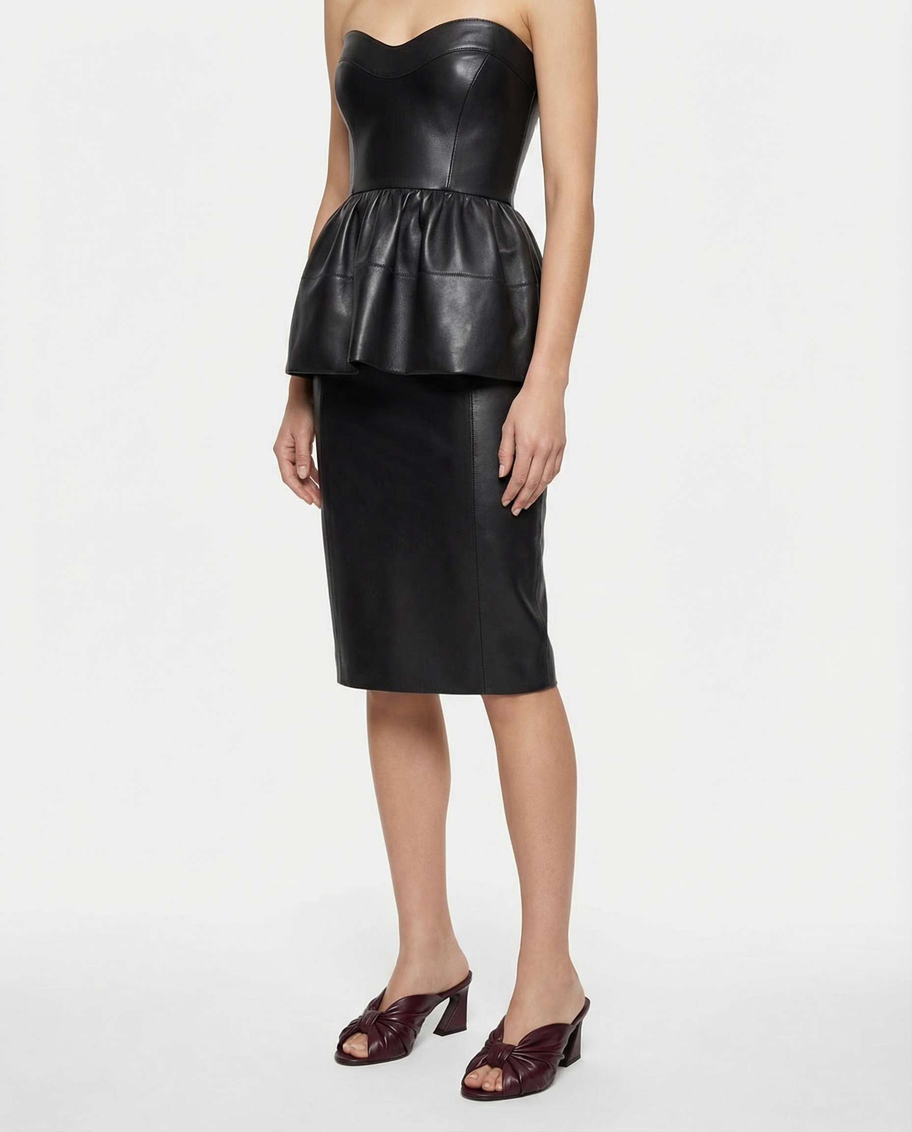 fendi leather dress Women's Designer Leather