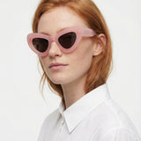 Butterfly-frame sunglasses
