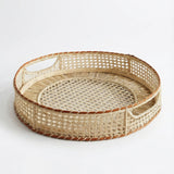 La Double J Raffia tray